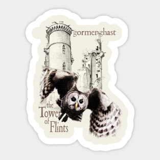 Gormenghast - The Tower of Flints Sticker